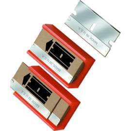 ALLWAY TOOLS SEB10 Razor Blade, Single-Edge Blade, Metal Blade