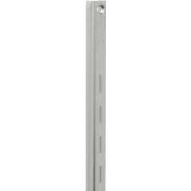 Knape & Vogt 80 80 TI 24 Shelf Standard, 320 lb, 16 ga Thick Material, 5/8 in W, 24 in H, Steel, Titanium