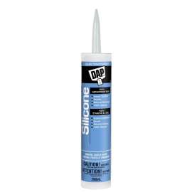 DAP 73473 Sealant, Clear, 24 hr Curing, -35 to 140 deg F, 300 mL Cartridge