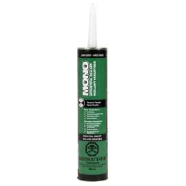 DAP MONO 75400 Acoustical Sealant, Gray, 295 mL Cartridge