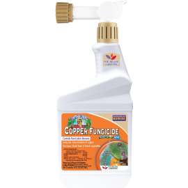 Bonide 813 Ready to Spray Fungicide, Liquid, Acid, Blue, 6 pt