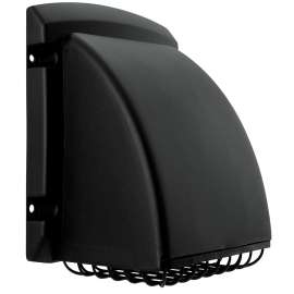 DUNDAS JAFINE ProMax PROFESSIONAL Series PMH4BLKXZ Exhaust Hood, 6-1/4 in W Hood, 4-1/4 in D Hood, 6-3/4 in H Hood