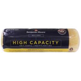 Benjamin Moore U66004-018 High-Capacity Roller Cover, 1/2 in Thick Nap, 9 in L