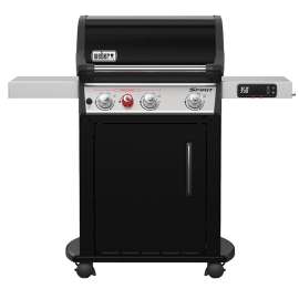 Weber Spirit EX-325s Series 46912401 Gas Grill, 32,000 Btu, Liquid Propane, 3-Burner, Black