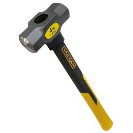 Vulcan 0465088 Engineer Hammer, 4 lb Head, Steel Head