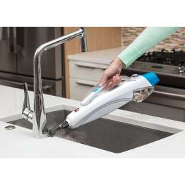 BISSELL PowerEdge 20781 2-in-1 Steam Mop, 1500 W, 10 oz Tank, Basanova Blue/White