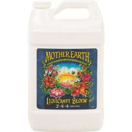 Mother Earth HGC733937 LiquiCraft Bloom Plant Fertilizer, 1 gal, Liquid, 2-4-4 N-P-K Ratio
