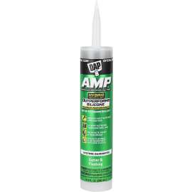 DAP AMP 7079800765 Gutter and Flashing Sealant, Clear, Paste, 9 oz