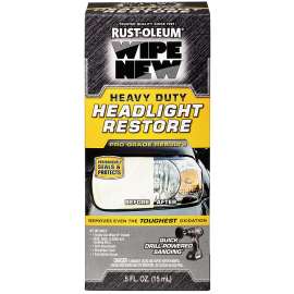 WIPE NEW 327489 Headlight Restore, Heavy-Duty