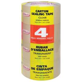 Cantech 344-00 Sealing Tape, 54.68 yd L, 1.88 in W, Clear