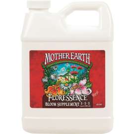 Mother Earth HGC733941 Florescence Bloom Supplement, 1 qt, Liquid, 1-1-1 N-P-K Ratio