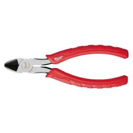 Milwaukee 48-22-6106 Diagonal Cutting Plier, 6 in OAL, 11/32 in Cutting Capacity, 29/32 in Jaw Opening, Red Handle