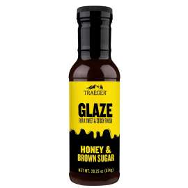Traeger GLZ001 Barbeque Glaze, Brown Sugar, Honey Flavor, 12 oz Bottle
