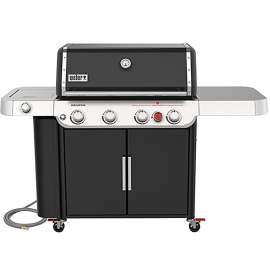GRILL NAT 4-BNR BLACK 48000BTU