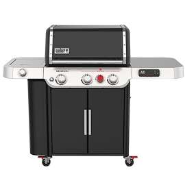 Weber GENESIS EX-335 Series 35610001 Smart Gas Grill, 39,000 Btu, Liquid Propane, 3-Burner, Smoker Included: No