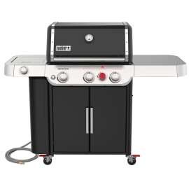 Weber GENESIS E-335 Series 37410001 Gas Grill, 39,000 Btu, Natural Gas, 3-Burner, 513 sq-in Primary Cooking Surface
