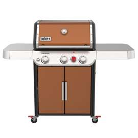 Weber GENESIS E-325s Series 35320001 Gas Grill, 39,000 Btu, Liquid Propane, 3-Burner, Enclosed Cabinet Storage