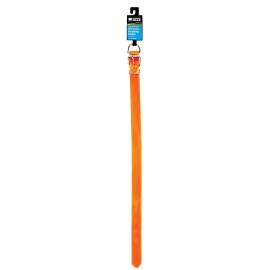 Boss Pet 2052124 Dog Collar, 21 in L Collar, 1 in W Collar, Nylon, Orange