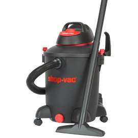 Shop-Vac 5982105 Wet/Dry Vacuum, 10 gal Vacuum, 70 cfm Air, Cartridge, Dry, Foam Sleeve Filter, 5.5 hp, 120 VAC