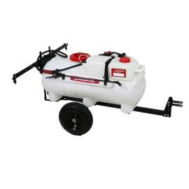 CHAPIN Mixes On Exit 97761E Tow Behind Sprayer, 25 gal Tank, 15 ft L Hose