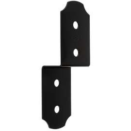 National Hardware Hartley 1219BC Series N800-006 Joist Tie, 9-1/2 in L, 3 in W, Steel, Storm Shine/Powder-Coated, Black