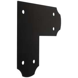 National Hardware N800-015 PGT Pipe Grip Tie, 11-1/4 in L, 11-1/4 in W, Steel, Storm Shine Powder-Coated