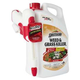 Spectracide HG-96370 Weed and Grass Killer, Liquid, Amber, 1.33 gal Can