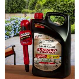 Spectracide HG-96385 Weed and Grass Killer, Liquid, Amber, 1.33 gal Can