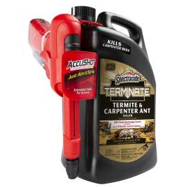 Spectracide HG-96375 Termite and Carpenter Ant Killer, Liquid, Spray Application, 1.33 gal Can