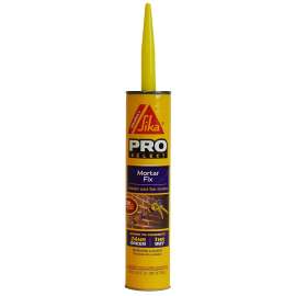 Sikaflex 515313 Mortar Fix Sealant, Gray, Paste, 10.1 fl-oz Cartridge