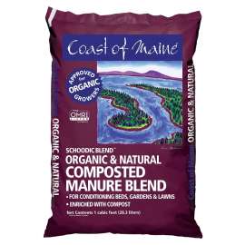 Coast of Maine SB1 Cow Manure Compost, 1 cu-ft Bag