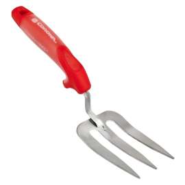 CORONA CT 3374 Premium Garden Fork, Straight Tine, Stainless Steel Tine, ComfortGEL Grip Handle