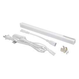 Westek Citro2 Series CTRO2-L12W Plug-In Under Cabinet Strip Light, 120 VAC, LED Lamp, 300 Lumens, White Fixture