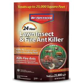 BioAdvanced 700910G Lawn Insect and Fire Ant Killer, Granular, Outdoor, 20 lb