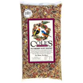 Cole's Nutberry Suet Blend NB10 Blended Bird Seed, 10 lb Bag