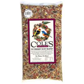 Cole's Nutberry Suet Blend NB20 Blended Bird Seed, 20 lb Bag
