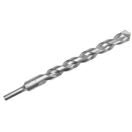 IRWIN 326027 Rotary Hammer Drill Bit, 1 in Dia, 12 in OAL, 2-Flute, Straight Shank