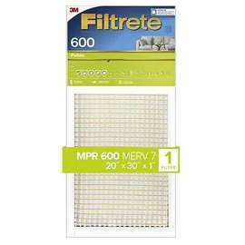 FILTER AIR POLLEN 20X30X1IN