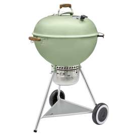 Weber 70th Anniversary Series 19525001 Kettle Charcoal Grill, 363 sq-in Primary Cooking Surface, Diner Green