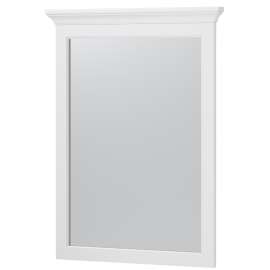 Foremost Hollis Series HOWM2432 Framed Mirror, 32 in L, 24 in W, White Frame, Hanging Installation