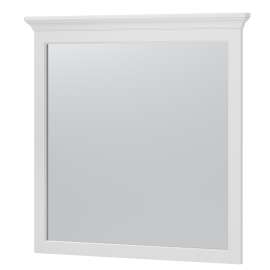 Foremost Hollis Series HOWM3232 Framed Mirror, 32 in L, 32 in W, White Frame