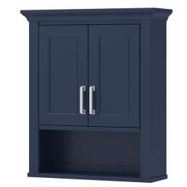 Foremost LSBW2428 Bathroom Cabinet, 2-Door, 1-Shelf, Wood, Aegean Blue