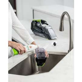 BISSELL 2003 Portable Carpet Cleaner, 7.2 V, Chacha Lime/Titanium Housing