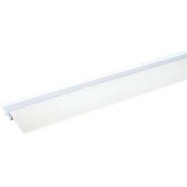 Climaloc CF10535 Door Sweep, 36 in L, Vinyl Flange, Vinyl Insert