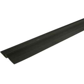 Climaloc CF10534 Door Sweep, 36 in L, Vinyl Flange, Vinyl Insert