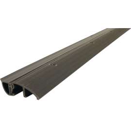 Climaloc CF10194 Bumper Door Threshold, 36 in L, Vinyl, Brown