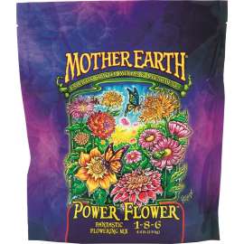 Mother Earth Power Flower HGC733952 Fantastic Flowering Mix, 4.4 lb Case, Solid, 1-8-6 N-P-K Ratio