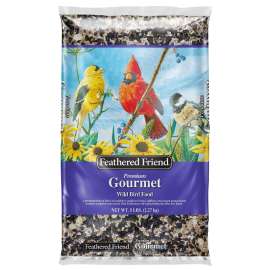 Feathered Friend 14165 Gourmet Wild Bird Food, Premium, 5 lb Bag