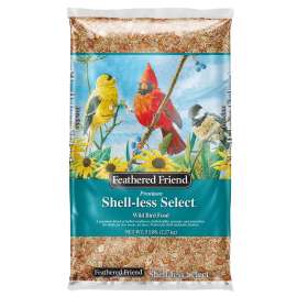 Feathered Friend Shell-Less Select Series 14169 Wild Bird Food, Premium, 5 lb Bag