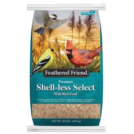 Feathered Friend Shell-Less Select Series 14170 Wild Bird Food, Premium, 20 lb Bag